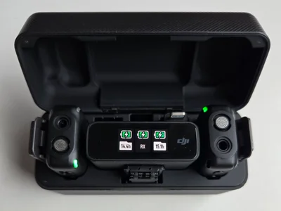 Микрофоны DJI Mic ASB01 (2 TX + 1 RX + Charging Case)