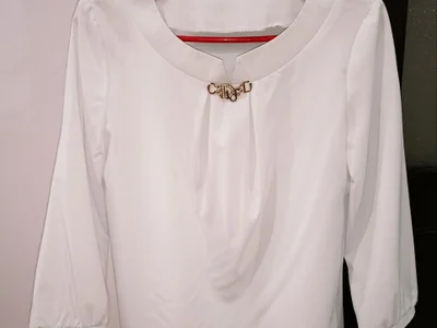 Блуза белая XS-S