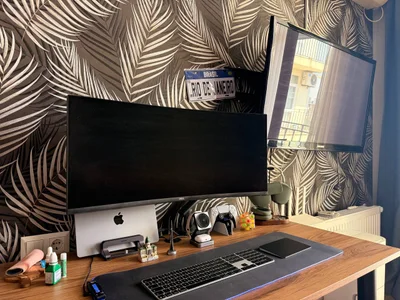 Комплект Монитор Dell 34 Curved USB-C + кронштейн 2E + подставка Ugreen