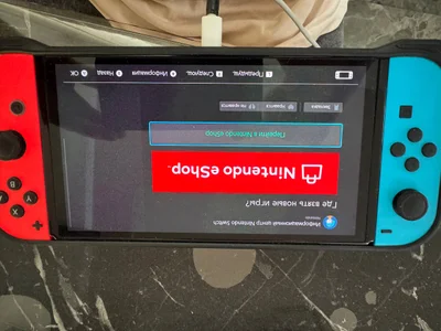 Nintendo Switch OLED Neon Blue/Red