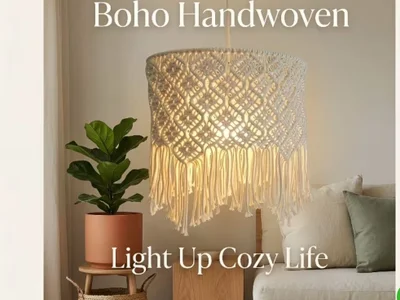 Абажур новый в стиле Boho