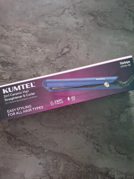Выпрямитель для волос Kumtel Ceramic 2in1