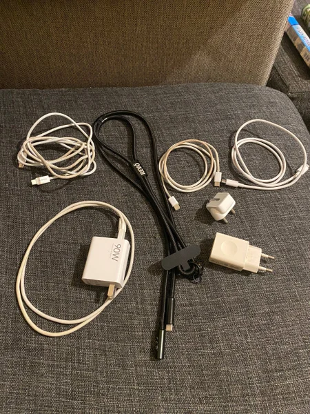 Оригинальный кабель Apple USB-C to USB-C короткий