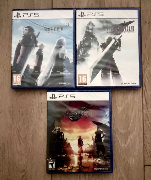 Final Fantasy VII Crisis Core Reunion PS5 новая
