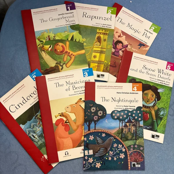 Набор из 7 книг на английском языке