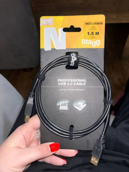 USB кабель 2.0 тип А-В