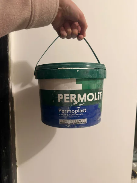 Белая краска Permolit Permoplast