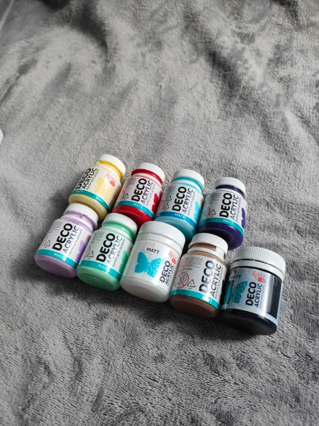Набор матовых акриловых красок Rosa Deco Acrylic