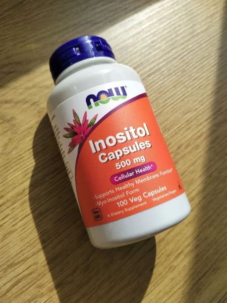 Инозитол NOW Foods 500 мг 100 капсул