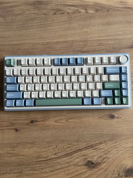 Игровая клавиатура AULA F75 cedar green wireless