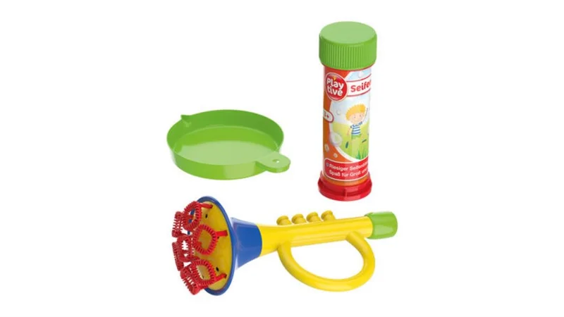 Пистолет для мыльных пузырей Play Tive Bubble Gun