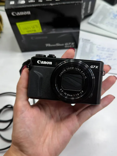 Фотоаппарат Canon G7X Mark II
