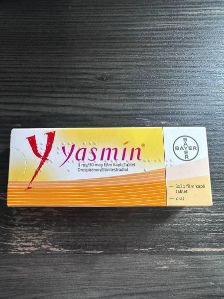 Турецкие противозачаточные таблетки Yasmin 3 упаковки