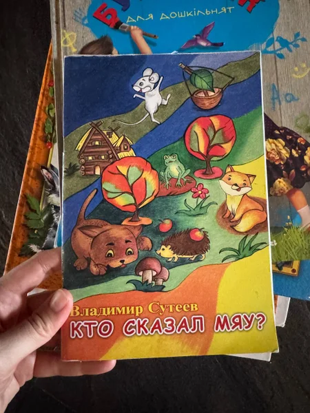 Детские книги и пазлы (Сутеев, Бернер)