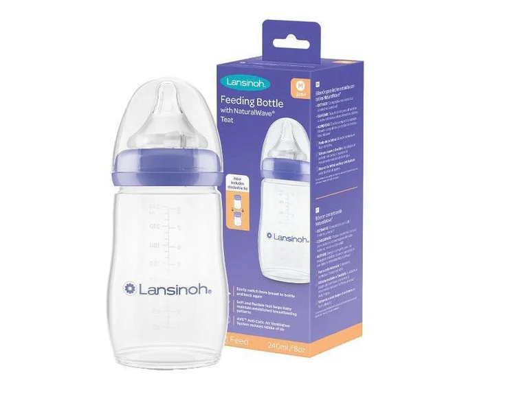 Бутылочка Lansinoh с соской NaturalWave 240 мл