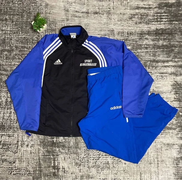 Винтажный костюм Adidas zip-up