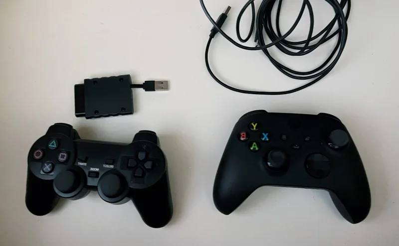 Комплект геймпадов Xbox и PC USB