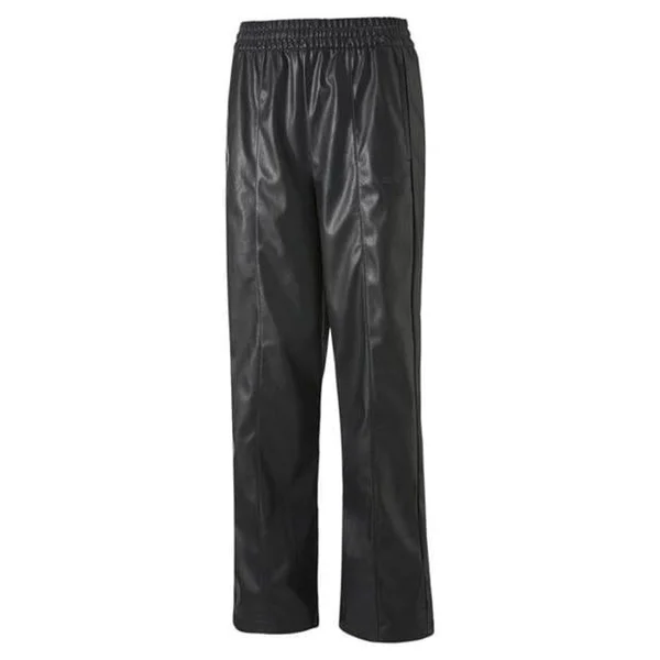 Спортивные женские брюки Puma из эко-кожи, размер XL