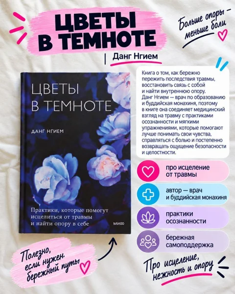 Книга Цветы в темноте