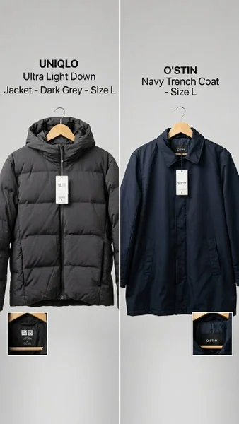 Куртка-пуховик Uniqlo размер L