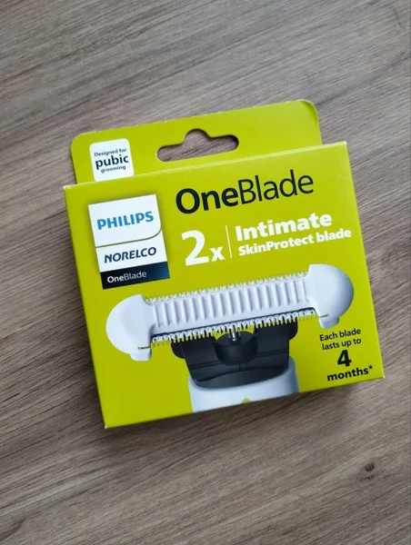 Сменные насадки-лезвия для триммера Philips Oneblade (интимная зона)