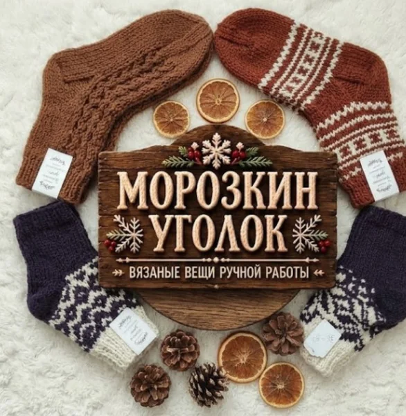 Вязаные вещи ручной работы из шерсти яка