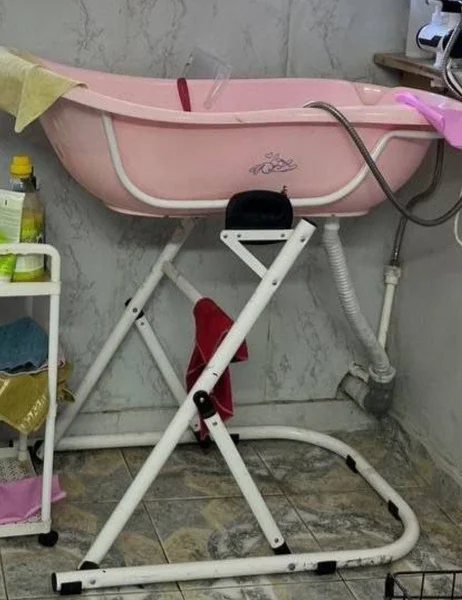 Ванночка для мойки на подставке