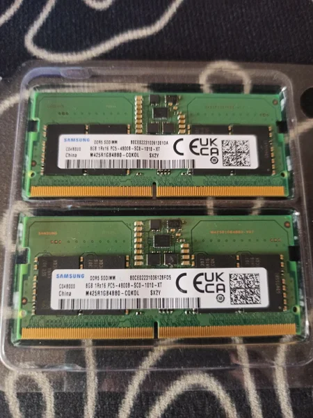 Оперативная память Samsung sodimm DDR5 16 Гб