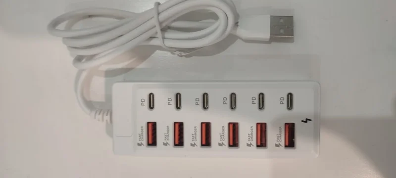 USB-хаб зарядная станция 12 портовая