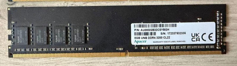 Оперативная память Apacer DDR4 8GB 3200 МГц