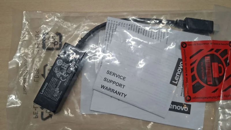 Адаптер Lenovo USB-C to Ethernet