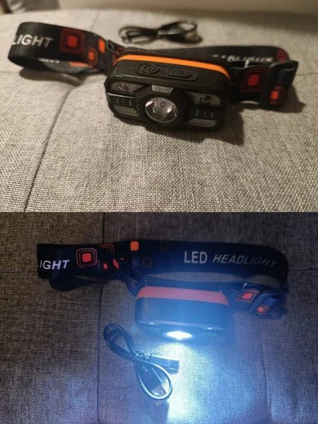 Светодиодный налобный фонарь LED