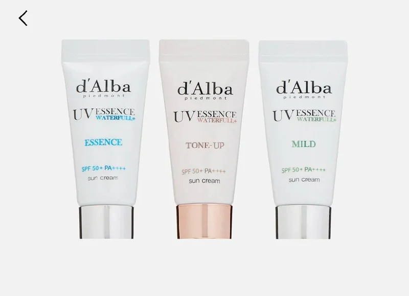 Набор миниатюр SPF d’Alba