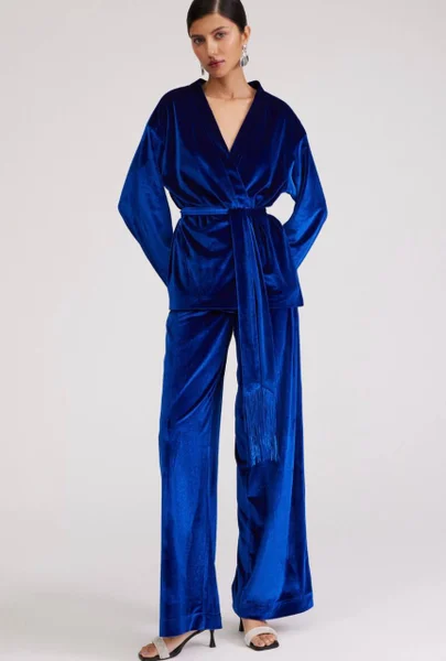 Костюм синий oversized