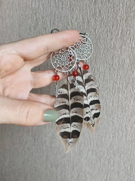 Сережки серебряные