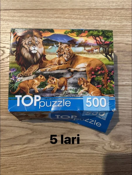 Пазл TOPpuzzle 500 элементов и комикс