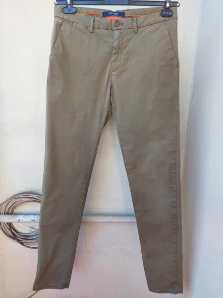 Брюки Scotch&soda хаки