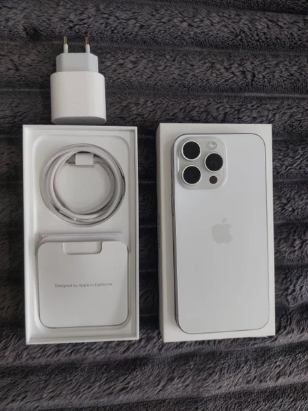 iPhone 15 Pro Max 256GB White (Dual SIM)