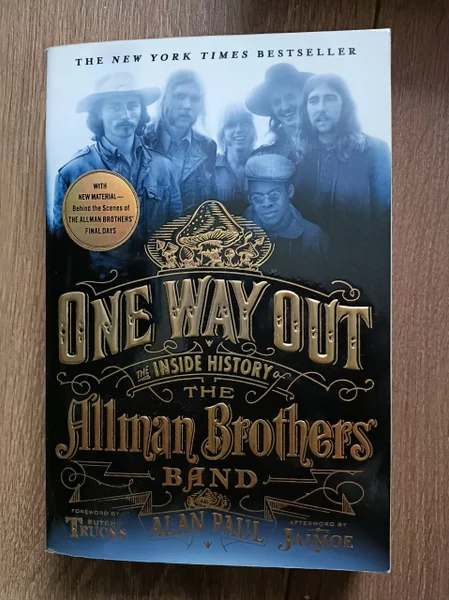 книга «one way out: the inside history of the allman brothers band» (alan paul) 🎸⚡️