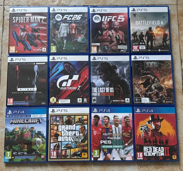 Игры для PlayStation 4 и PlayStation 5