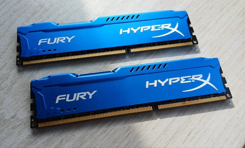 Оперативная память HyperX Fury Blue 16GB (2x8GB) DDR3