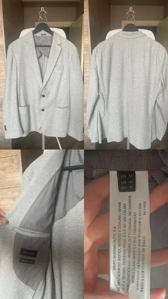 Пиджак мужской massimo dutti