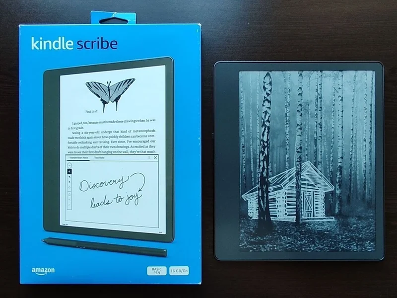 Электронная книга Amazon Kindle Scribe 16GB с базовым стилусом