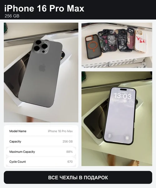 iPhone 16 Pro Max 256GB