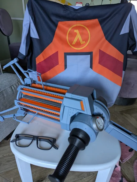 Костюм Гордона Фримена из Half-life для Хэллоуина