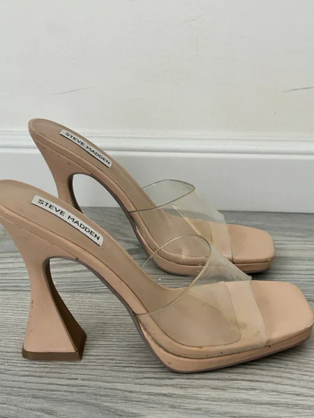 Прозрачные босоножки Steve Madden 36-37 размер