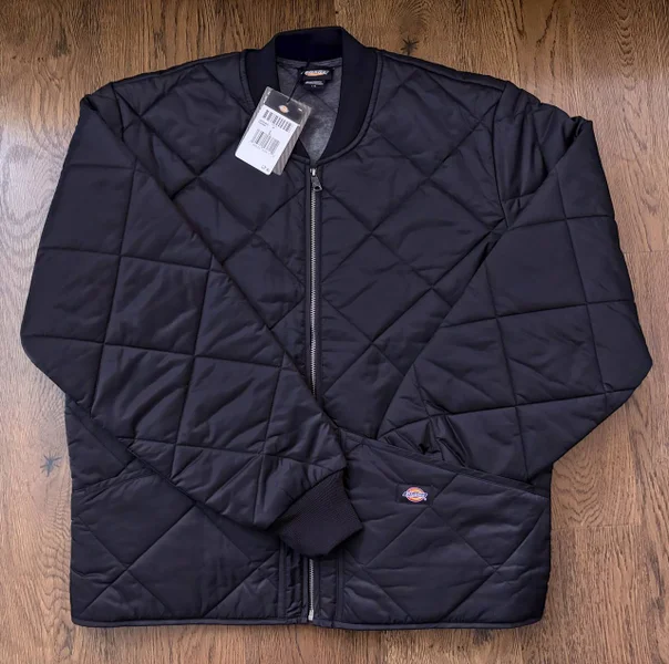 Черная куртка бомбер Dickies L