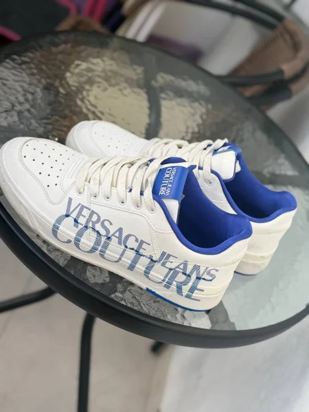 Кеды Versace Jeans Couture Low-Top Court Sneakers, размер 45
