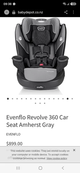 Детское автокресло Evenflo Revolve 360