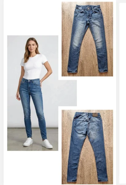 В наличии джинсы skinny jeans размер S, замеры: пояс 36 см, внешний шов 94 см, шаг(внутренний шов) 71 см. Состояние хорошее.